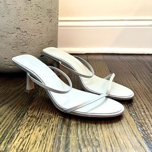 Tony Bianco Blue Strappy Heels | Size 6.5